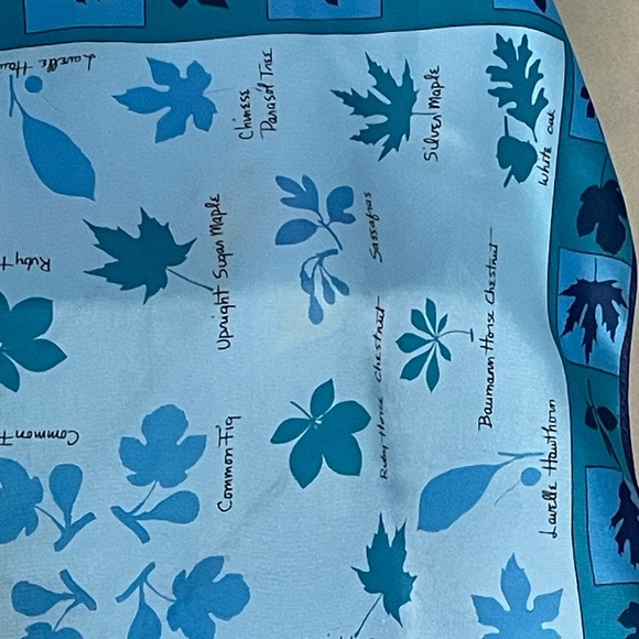 Vintage Vera Blues Scarf 22 In Sq Good Condition - Picture 6 of 10